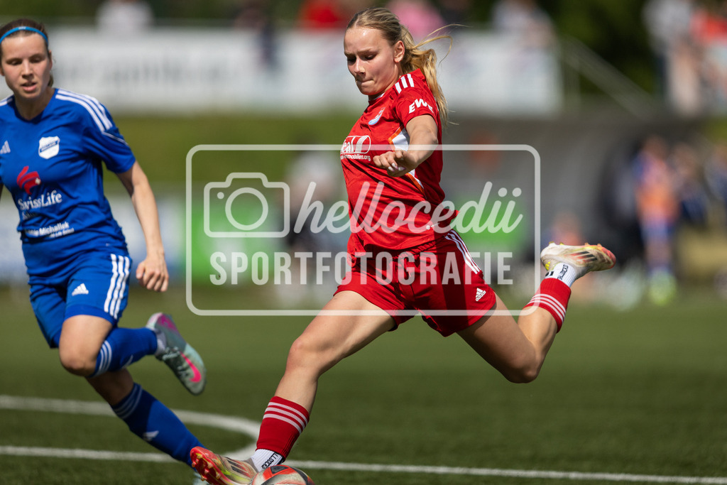 Hollage_TiMoNo_2026-97 | Teresa Sonntag (9, SV TiMoNo) mit dem Torschuss zum 3:1 - Realisiert mit Pictrs.com