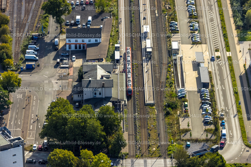 Arnsberg230904525 | Luftbild, Bahnhof Arnsberg-Neheim-Hüsten, Hüsten, Arnsberg, Sauerland, Nordrhein-Westfalen, Deutschland