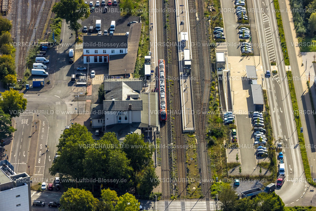 Arnsberg230904525 | Luftbild, Bahnhof Arnsberg-Neheim-Hüsten, Hüsten, Arnsberg, Sauerland, Nordrhein-Westfalen, Deutschland