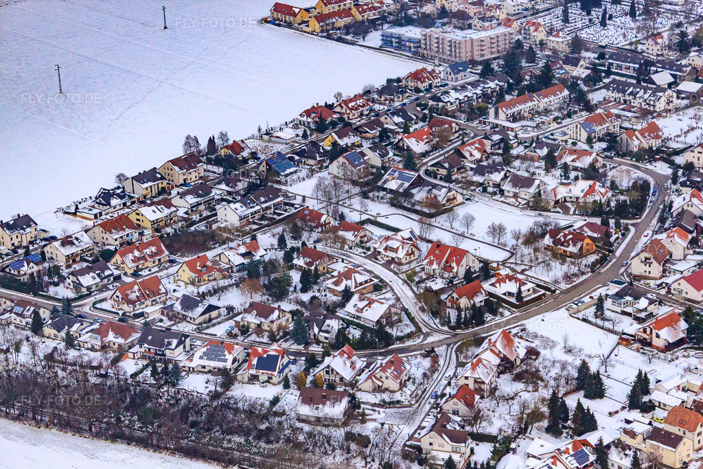 Luftbild: Burgenring in Kandel im Bundesland Rheinland-Pfalz in Deutschland. Foto: IMG_23499.jpg vom 16.01.2010 durch Werner Riehm/FLY-FOTO.de