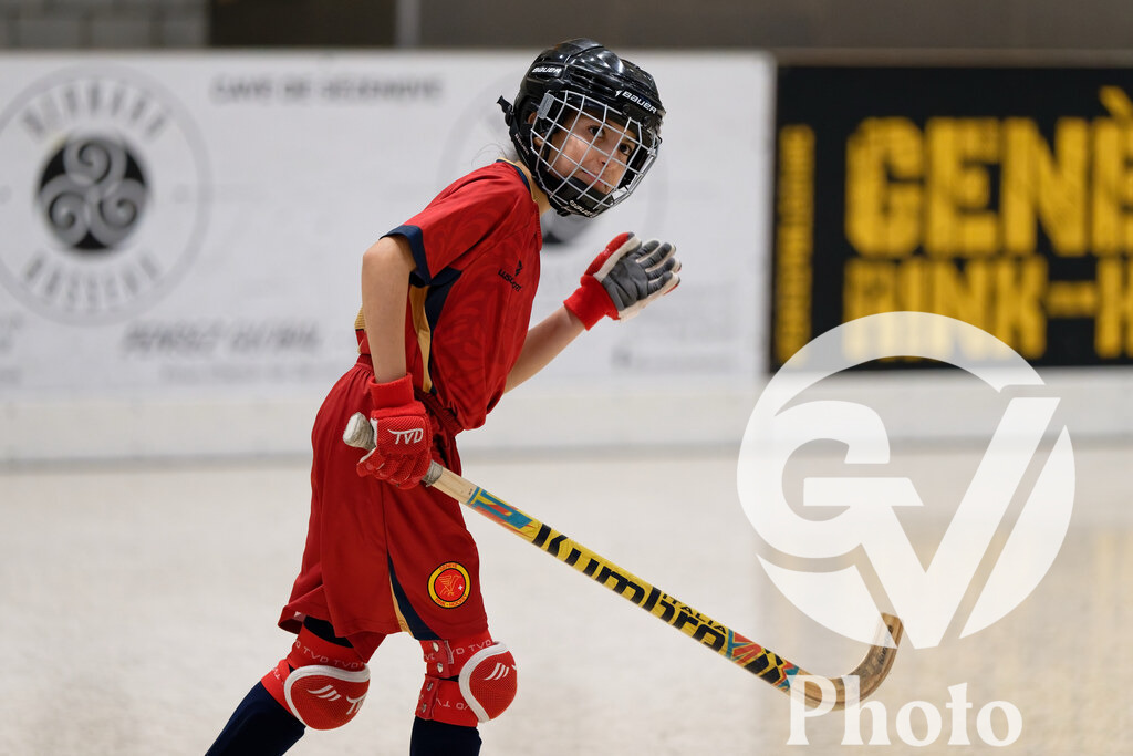 U11  - Geneve RHC v Pully RHC  |  during the U11  match between Geneve RHC and Pully RHC  at Centre sportif de la queue d'arve in Geneve, Switzerland