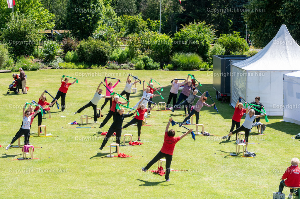 DSC_4358 | Lorsch, Stadtmitte: Johannisfest (erstmals auch mit Sport-Aktionen 11-14 Uhr auf der Klosterwiese mit der Tvgg; ,, Bild: Thomas Neu