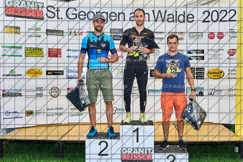 ALP7851_GRANITBEISSER_Siegerehrung_Small | (C)FotoLois.com, Alois Spandl, 28. GRANITBEISSER Mountainbike-Marathon in St. Georgen am Walde, Sa 3. Sept. 2022.