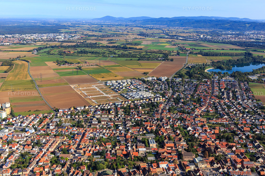 Luftbild: Neubaugebiet 