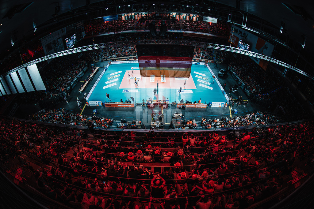 Volleyball | Herren | Saison 2024/2025 | 1. Volleyball Bundesliga Männer | Finale | BERLIN RECYCLING Volleys vs. SVG Lüneburg | 03.05.2025 | Die volle Max-Schmeling-Halle