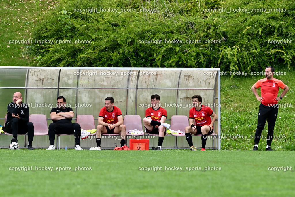 SC Landskron vs. SV Falle Maria Gail | Spilerbank SV Maria Gail, Asisstentcoach SV Maria Gail Mario Maric, Headcoach SV Maria Gail Neven Ilic, SC Landskron vs. SV Falle Maria Gail, SC Landskron vs. SV Falle Maria Gail am 17.05.2026 in Villach (Sportanlage Landskron), Austria, (Photo by Bernd Stefan)