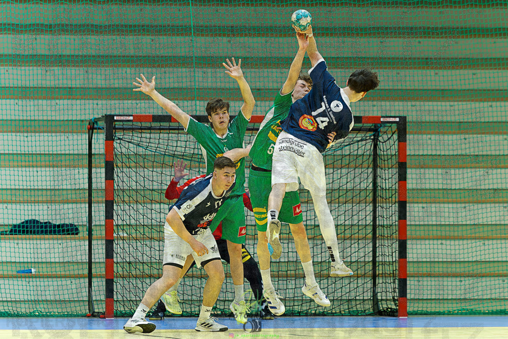 mJB Pokalrunde dt. Meisterschaft, TV Hüttenberg - TSV GWD Minden | mJB Pokalrunde dt. Meisterschaft, TV Hüttenberg - TSV GWD Minden am 15.03.2025 in Münchholzhausen (Sporthalle Münchholzhausen)Photo © 2025 - Jörg Heinrich - Realisiert mit Pictrs.com