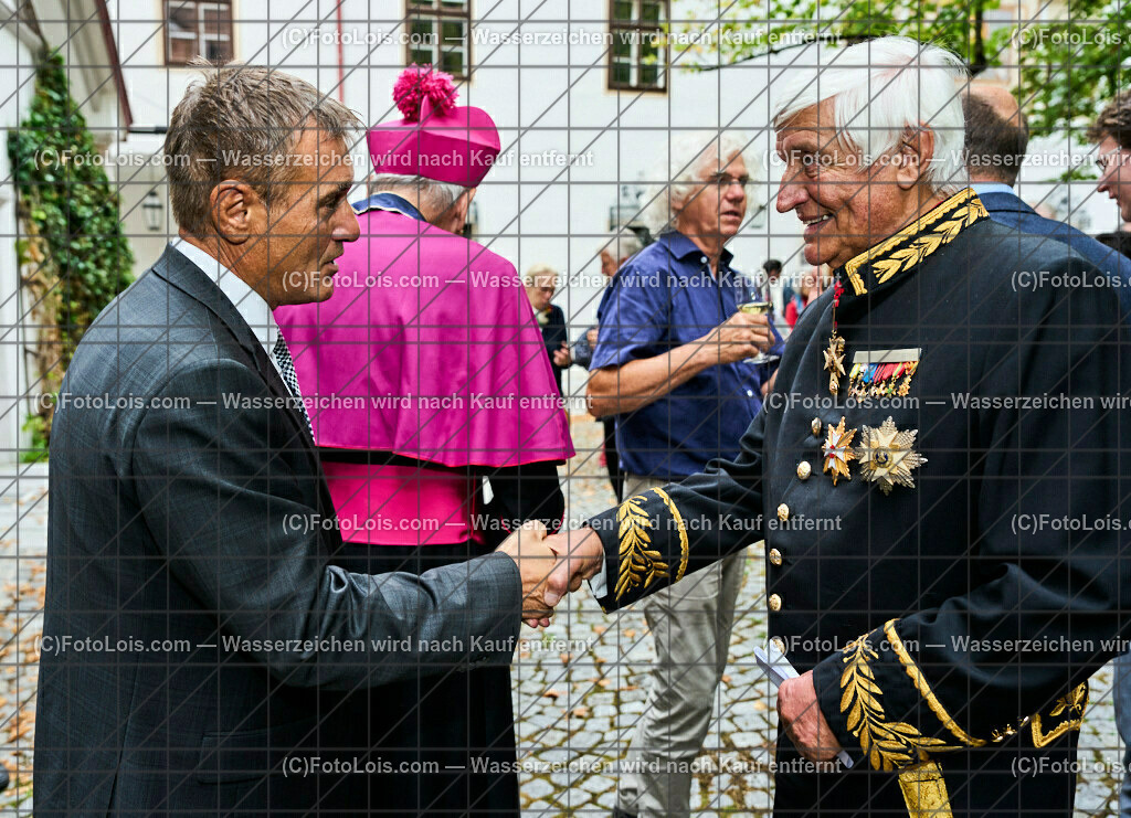 ALP3568_Jeanne de Ferrette_Erber-Hildebrand | (C)FotoLois.com, Alois Spandl, 700stes Hochzeitsjubiläum - Albrecht II. mit Johanna von Pfirt in Thann (FR) im März 2024. Empfang des Organistionskommitees aus der Region Ferrette (Pfirt)/Thann aus dem Elsass mit Empfang durch die Stadtgemeinde und Bezirkshauptmannschaft Scheibbs im Schloss Scheibbs und anschließender Kranzniederlegung in der Kartausenkirche über der Krypta des Gründerehepaares durch Mitglieder des Templer Ordens im Beisein von Mitgliedern der Goldhaubengruppen, Fr 22. September 2023.