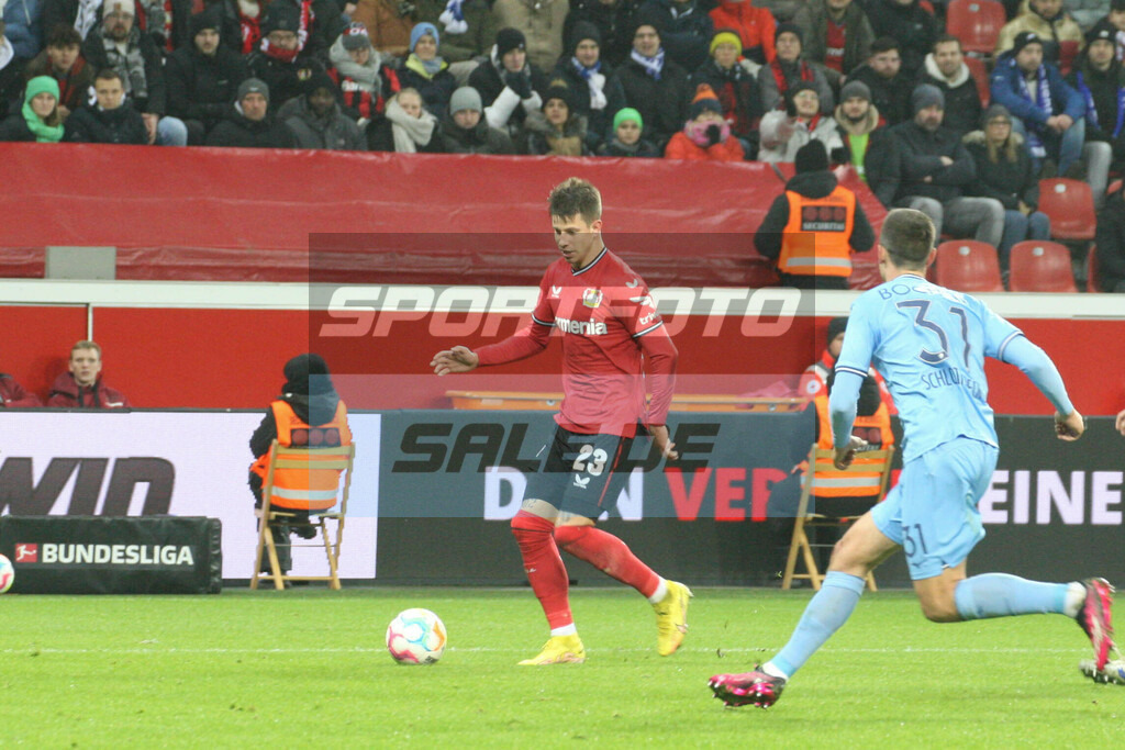 Bayer 04 Leverkusen - VFL Bochum 1848 | Adam Hlozek (#23) - © Sportfoto-Sale (MK - Realisiert mit Pictrs.com