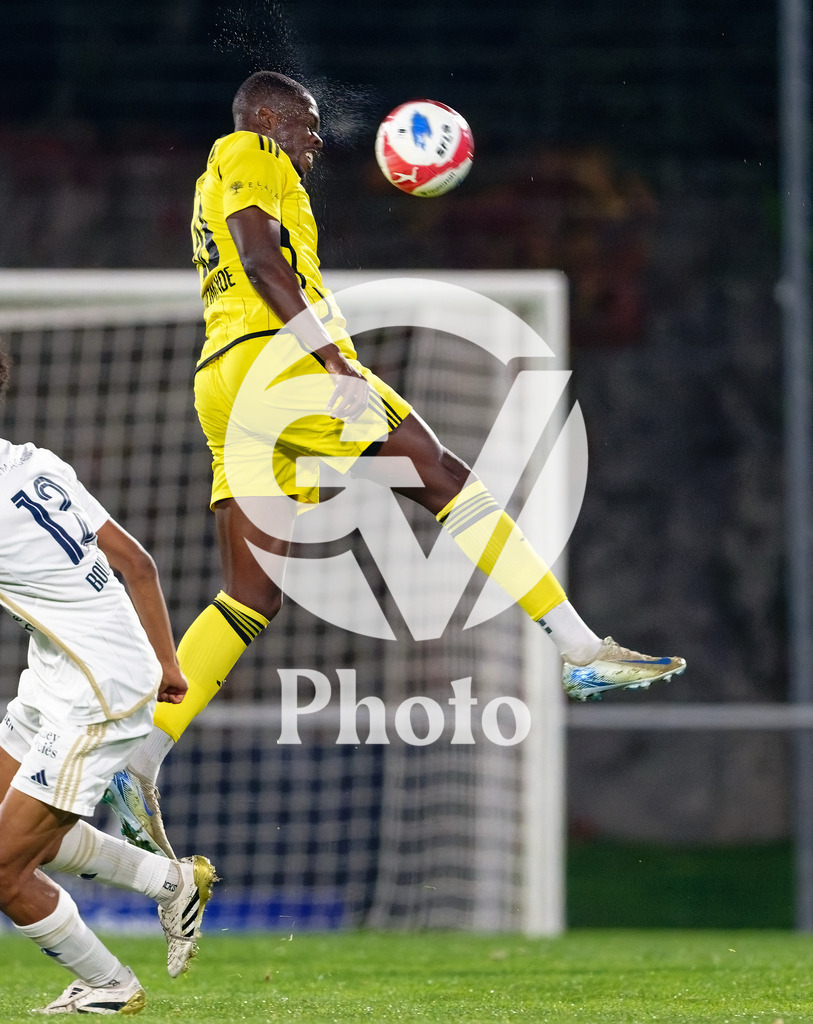 dieci Challenge League - FC Stade Nyonnais v Etoile Carouge FC |  during the dieci Challenge League match between FC Stade Nyonnais and Etoile Carouge FC at Centre sportif de Colovray in Nyon, Switzerland