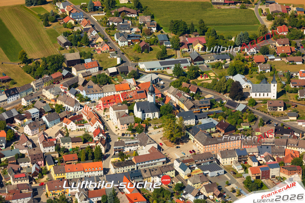 Luftaufnahme von Thiersheim Vs Google Maps- Die Luftaufnahme wurde 2025 vom UL-Flugzeug heraus erstellt ( keine Drohne ) - Hochauflösende Luftaufnahme - für professionelle Ausdrucke geeignet. Die Geschenkidee !Mit Lizenz und Bildrechte bestellbar
