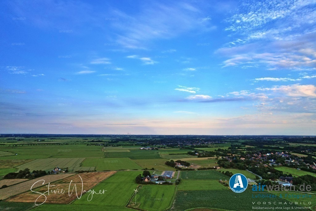 Luftbilder Hattstedtermarsch | Luftbilder, Nordsee, Nordfriesland, Hattstedtermarsch, Speckiweg, Herrweg, Wobbenbüll