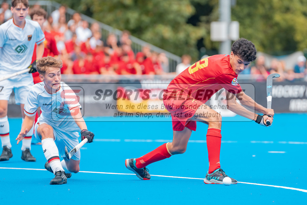 HK_20230715_102504 | Euro Hockey MU18 SF2 Spain vs Germany Championship Girls &amp; Boys am 15.7.2023 CHTC , Krefeld ,