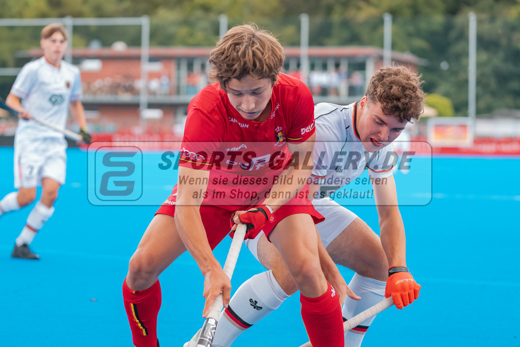 HK_20230716_102812 | Euro Hockey MU18 Boys Finale Belgium vs Germany Championship Girls & Boys am 16.7.2023 CHTC , Krefeld ,