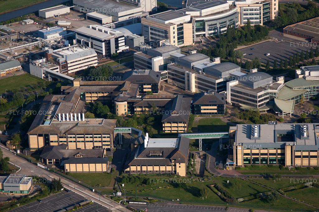 Aerial view: Factory premises of the chemical producer Pfizer Ltd and Discovery Park in Sandwich in the state England, Great Britain.Photo: IMG_50532.jpg taken on 05/27/2012 by Werner Riehm/FLY-FOTO.comResolution of the original: 4752 x 3168 px