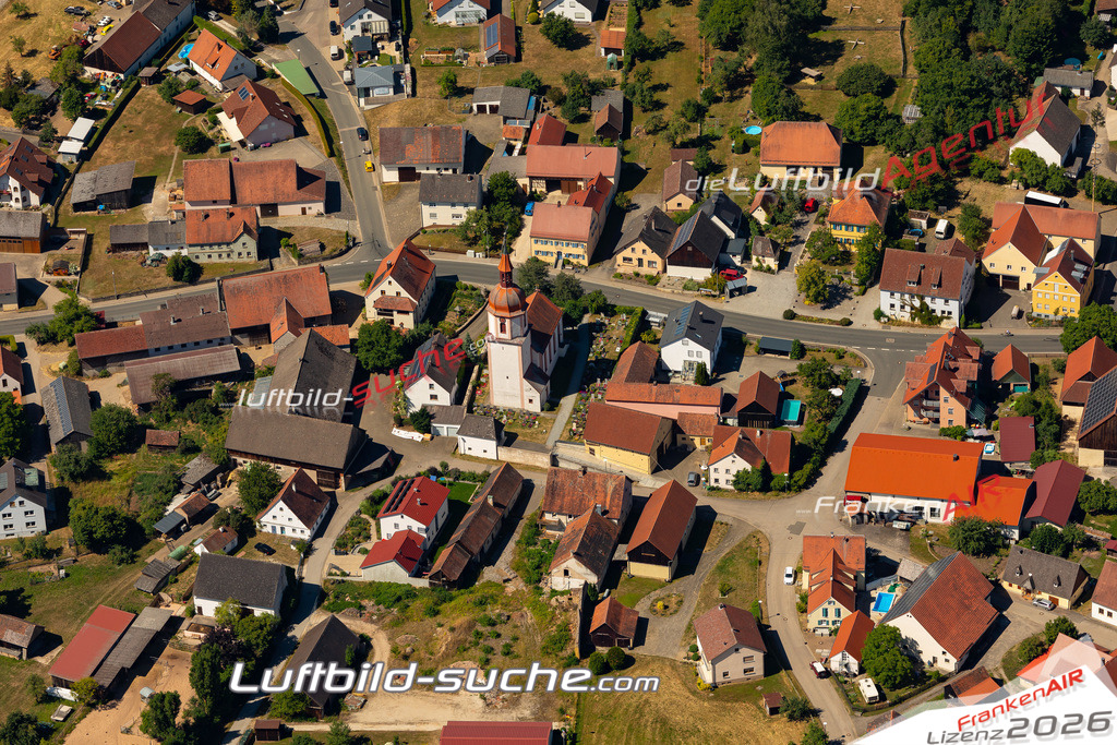 Aktuelles Luftbild von Offenbau Thalmässing - Die Luftaufnahme wurde 2022 mittels UL-Flugzeug erstellt ( keine Drohne ) - hochauflösende Kamera-Systeme von  Canon -Beste Qualität - Für grossformatige Ausdrucke geeignet. Die Geschenkidee !