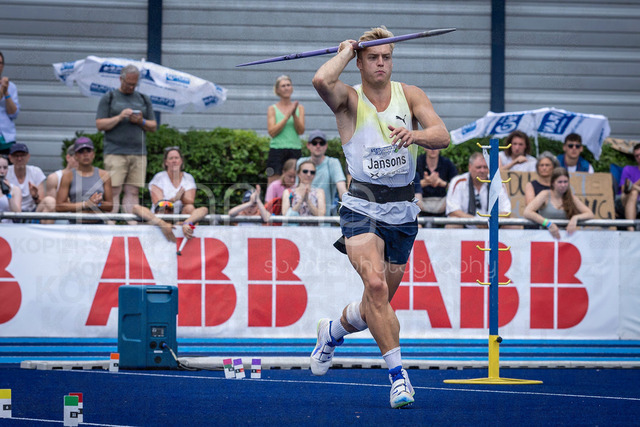 Multisport Event; Ratingen, 28.06.2026 | RATINGEN, GERMANY - JUNE 28, 2026 :  Sven Jansons (NED / Netherlands) competing in the javelin during the Multisport Event at Stadion Ratingen on June 28, 2026 in Ratingen, Germany.