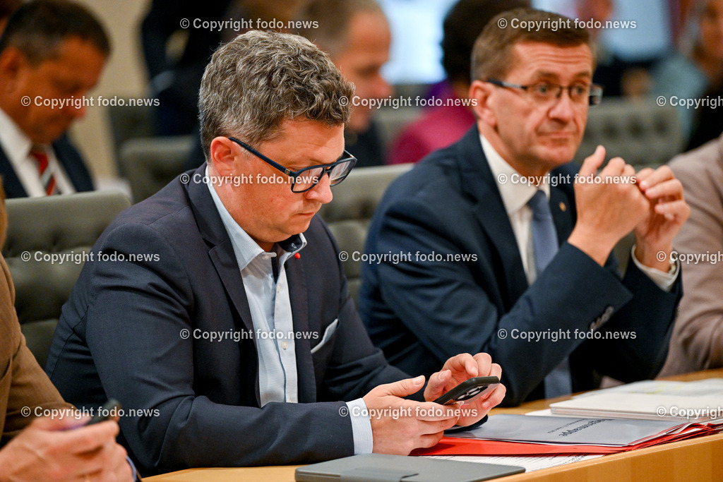 Landhaus Linz_ Promenade_ Landtagssitzung_ 13.06.2024-14 | 13.04.2024, Landhaus Linz AUT, Promenade, Landtagssitzung, im Bild LR Michael Lindner (SP)