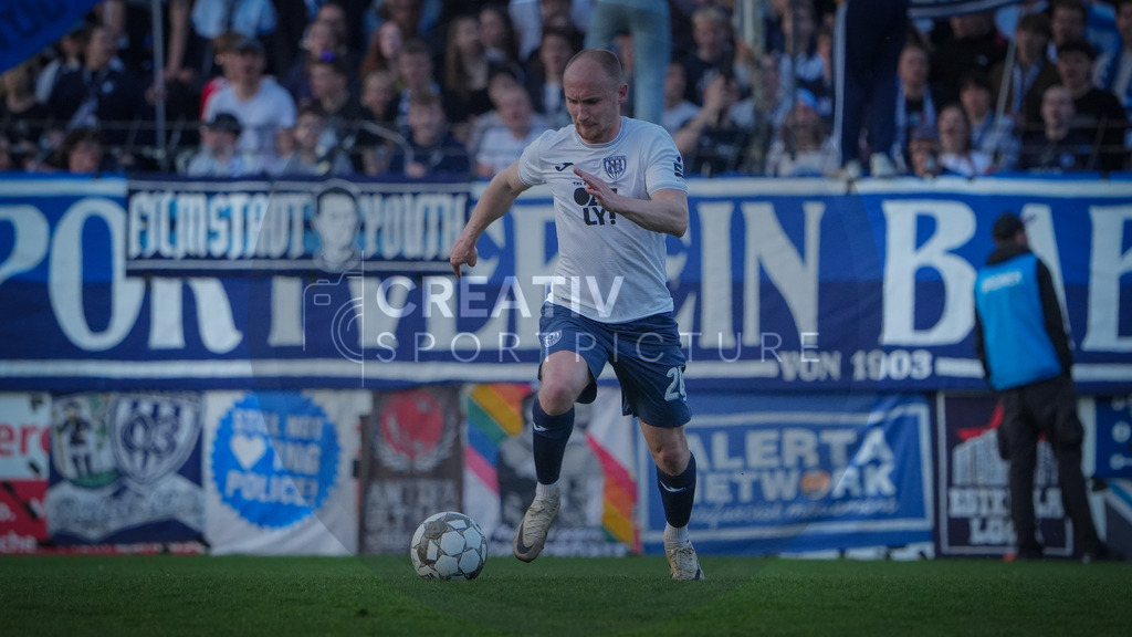 Fußball, Herren, Saison 2025/2026, Regionalliga Nordost, 30. Spieltag, FSV 63 Luckenwalde vs. SV Babelsberg 03, Freitag 17.04.2026, Karl-Liebknecht-Stadion Potsdam | Fußball, Herren, Saison 2025/2026, Regionalliga Nordost, 30. Spieltag, FSV 63 Luckenwalde vs. SV Babelsberg 03, Freitag 17.04.2026, Karl-Liebknecht-Stadion Potsdam, Im Bild: Tobias Hasse (Babelsberg) - Realisiert mit Pictrs.com