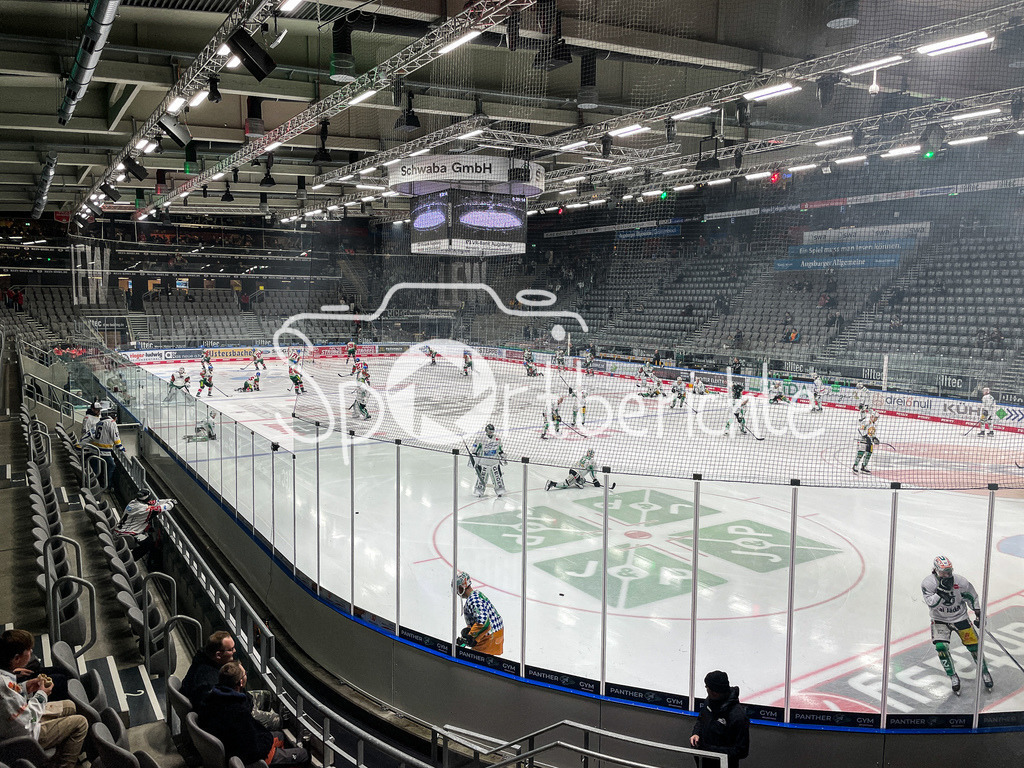 Augsburger Panther - Bietigheim Steelers | Das schoene Curt Frenzel Stadion in Augsburg vor der Partie gegen die Bietigheim Steelers / Symbolbild / Stadion / Arena
