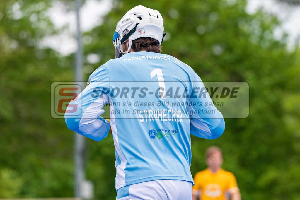 HK_20230507_901822 | 1. Bundesliaga Herren Creefelder HTC - Harvestehuder THC  am 7.5.2023 Crefelder HTC ( CHTC ), Krefeld  , Strohecker Moritz ( Torwart Harvestehuder THC #1 )