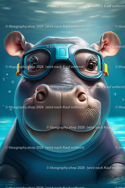 Hippo 004 | titusgraphy-shop: Geschenkideen mit Qualitätsfotos. titusgraphy-shop: gift ideas with quality photos. titusgraphy-shop: idées cadeaux avec photos de qualité.  - Realisiert mit Pictrs.com