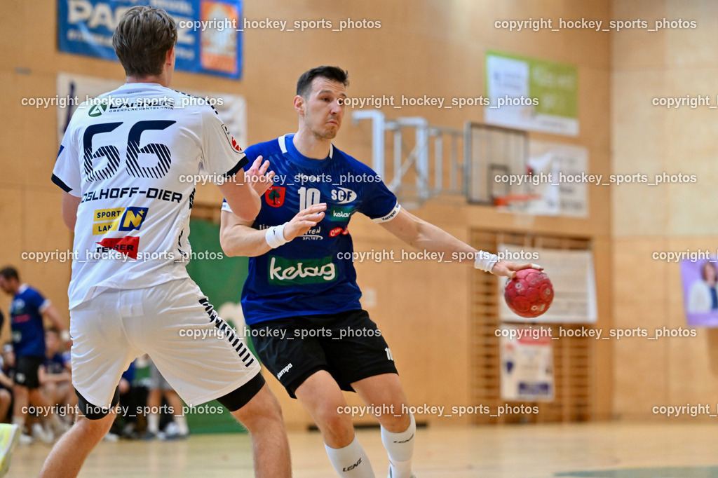 SC Ferlach vs. roomz JAGS Vöslau | #66 DOBLHOFF-DIER, Moritz roomz JAGS Vöslau, #10 Perkusic Toni SC Ferlach, SC Ferlach vs. roomz JAGS Vöslau, SC Ferlach vs. roomz JAGS Vöslau am 08.11.2025 in Ferlach (Ballspielhalle Ferlach), Austria, (Photo by Bernd Stefan)