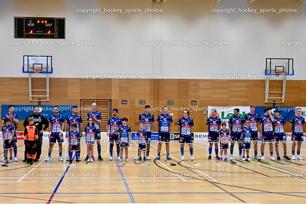 VSV Unihockey vs. KAC Floorball | VSV Unihockey mit Nachwuchs, VSV Unihockey vs. KAC Floorball, VSV Unihockey vs. KAC Floorball am 28.03.2026 in Villach (Ballspielhalle St. Martin), Austria, (Photo by Bernd Stefan)