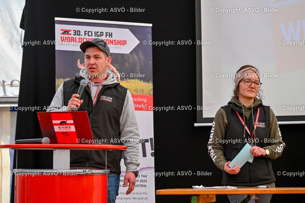 ASVÖ_ Tracking Dog World Championship 2025_ 31.03.2025-290 | 31.03.2025, AUT, ASVÖ, Tracking Dog World Championship // FCI IGP Fährtenhundeweltmeisterschaft 2025©fodo.media / Harald Dostal - Realisiert mit Pictrs.com