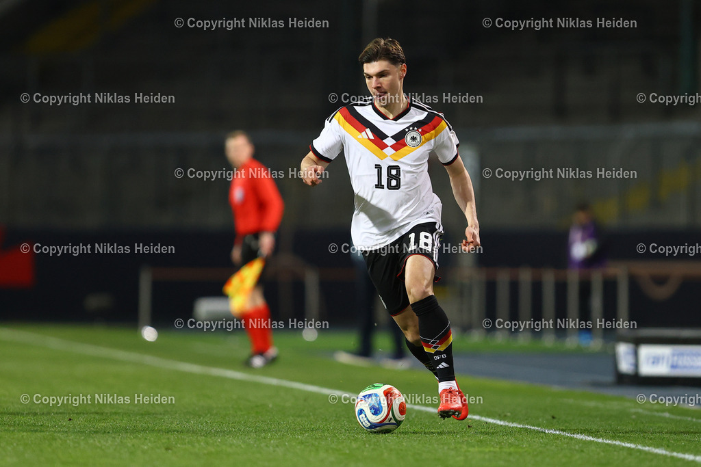 NH_DeutschlandU21_NordirlandU21_U21EMQualifikation_27032026 | #18 Mert Kömür (Deutschland U21)Fußball I Junioren I U21-EM-Qualifikation I Saison 2025-2026 I 8. Spieltag I Deutschland U21 - Nordirland U21 I 27.03.2026 I Eintracht-Stadion