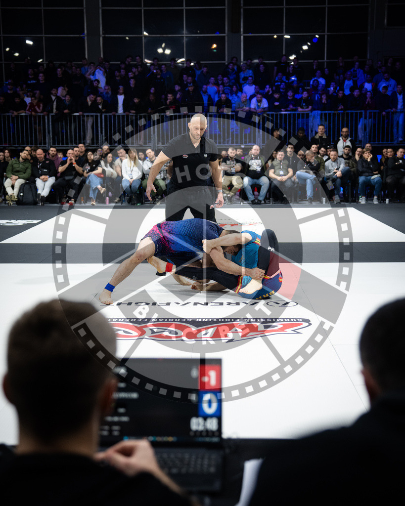 20260215PBB9662 | Fighters compete during the ADCC European Trials competition day 2 in Belgrade, Serbia, on February 15, 2026.