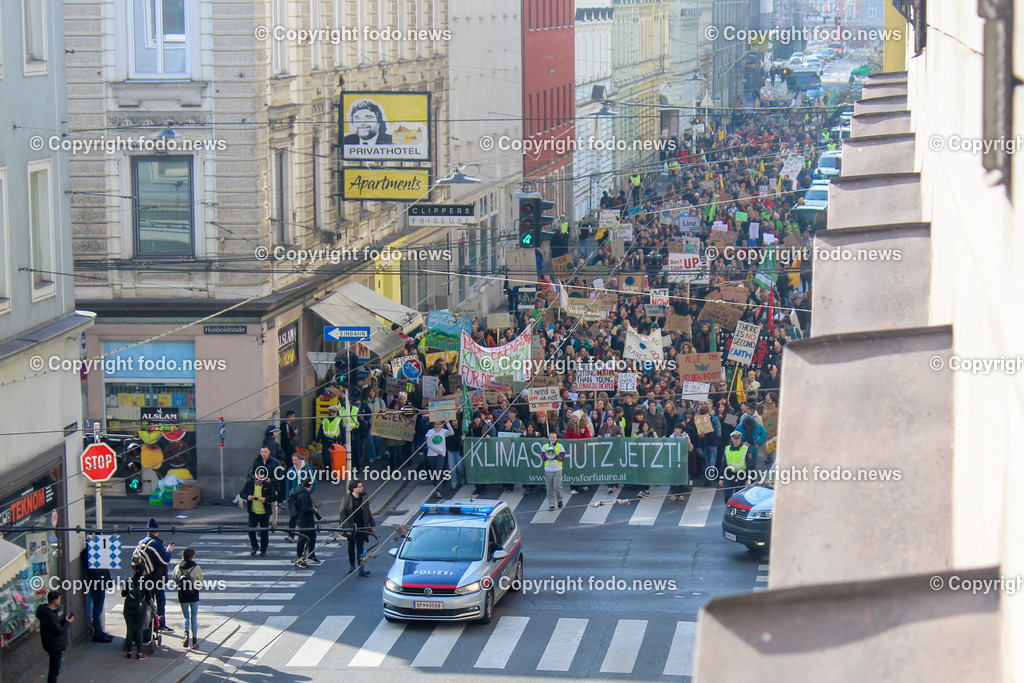 Demonstration Fridays for Future_ 03.03.2023-1 | 03.03.2023, Linz, AUT, Demonstration Fridays for Future, im Bild Teilnehmer der Demonstration