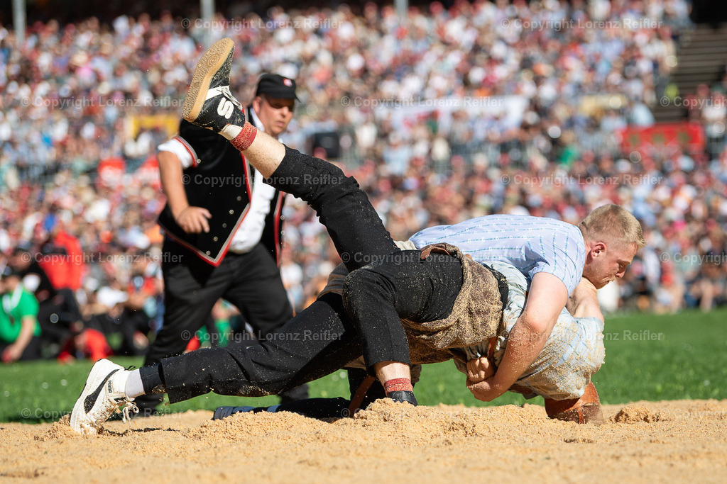Schwingen -  ESAF Sonntag 2025 | Mollis, 31.8.25, Schwingen - ESAF Sonntag.