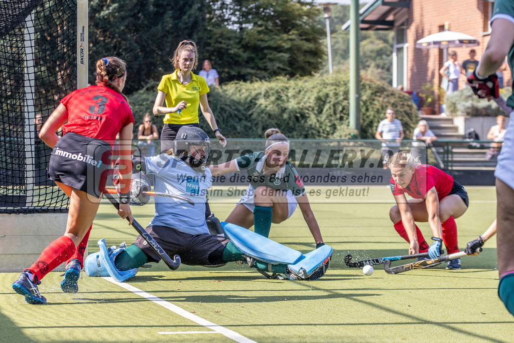MJ_2023-09-10_F_CR-UHTC-11 | Finja Stark (Uhlenhorst Mülheim #9) &amp; Johanna Hachenberg (Club Raffelberg #3), Club Raffelberg - Uhlenhorst Mülheim am 10.9.2023 in der Sportanlage Club Raffelberg, Duisburg