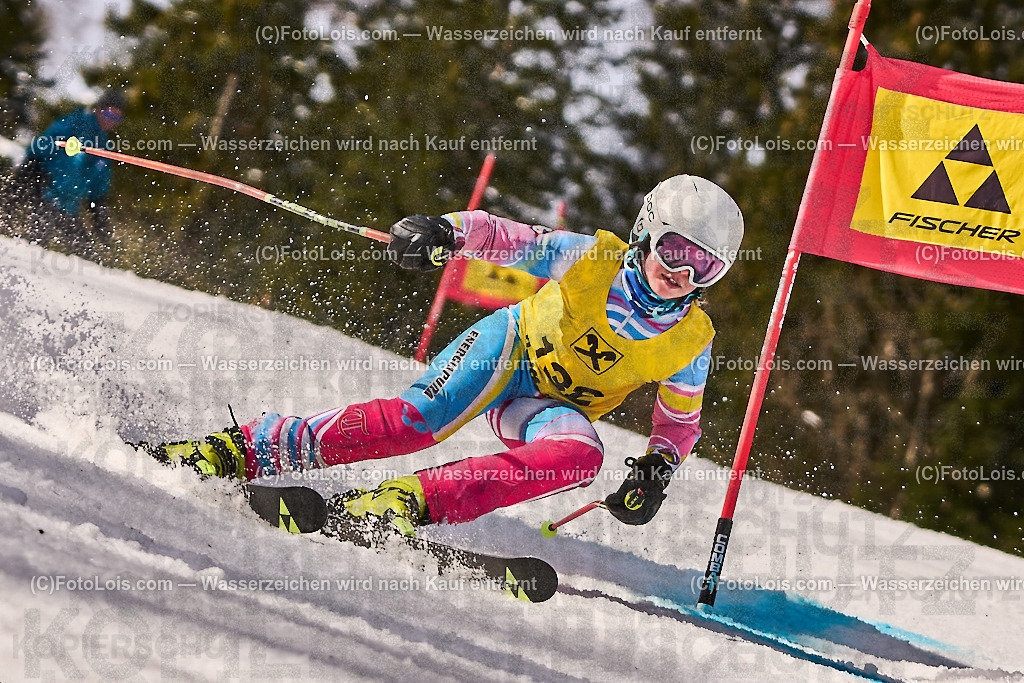 ALP5857_Steir-KINDER-LM_RTL_Loser_Glaser Sarah | (C)FotoLois.com, Alois Spandl. SteirerSki KINDER-Cup Riesentorlauf-Landesmeisterschaft am Sandling/Loser in Altaussee, So 25. Februar 2024.