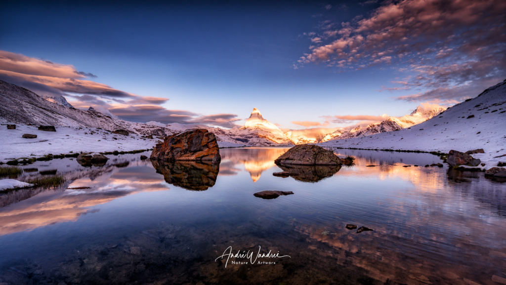Matterhorn zum Sonnenaufgang | Andre Wandrei - Nature Artworx - Realisiert mit Pictrs.com
