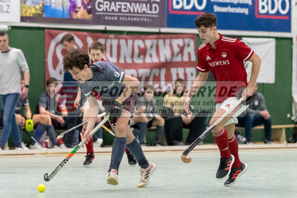 SFE_20230304_0033 | Deutsche Meisterschaft Männliche U16 Halle 2023 am 04.03.2023 in Köln (KTHC Stadion Rot-Weiss Köln Tennis and Hockey Club), Photo: Stephan Fehrmann 2022 (Sports-Gallery)