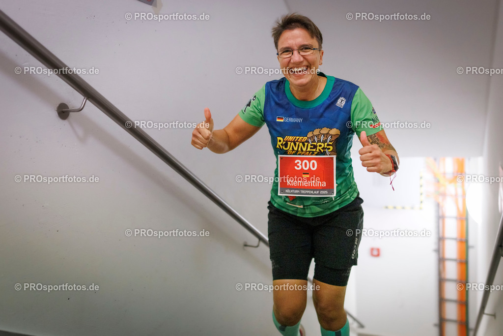 KölnTurm Treppenlauf; Köln, 03.08.2025 | Impressionen vom KölnTurm Treppenlauf am 03.08.2025 in Köln (Nordrhein-Westfalen). 