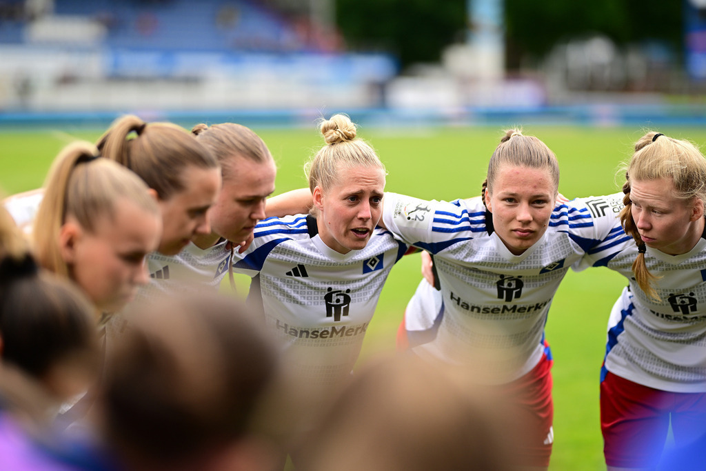 Fußball I Frauen I Saison 2024-2025 I 2. Bundesliga I 26. Spieltag I SV Meppen - Hamburger SV | Der Sportfotograf. - Realisiert mit Pictrs.com