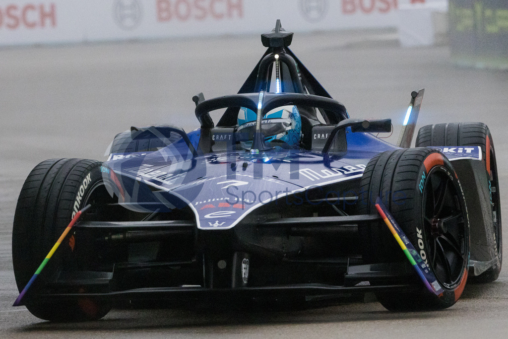 GEPA-20230423-101-147-0111 | BERLIN,GERMANY,23.APR.23 - MOTORSPORTS, FORMEL E - E-Prix of Berlin, Berliner Tempelhof Airport Circuit, qualifying. Image shows Maximilian Guenther (GER / Maserati). 
Photo: GEPA pictures/ Matthias Trinkl