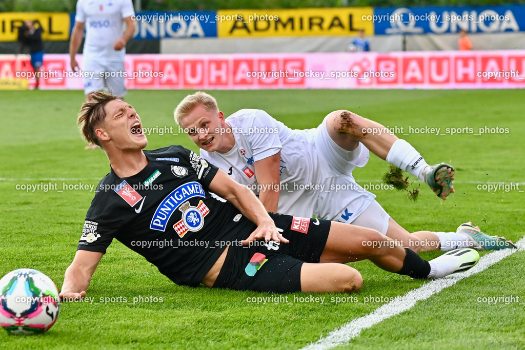 SAK vs. SK Sturm 22.7.2023 | #6 Toni Dullnig, #8 Alexander Prass