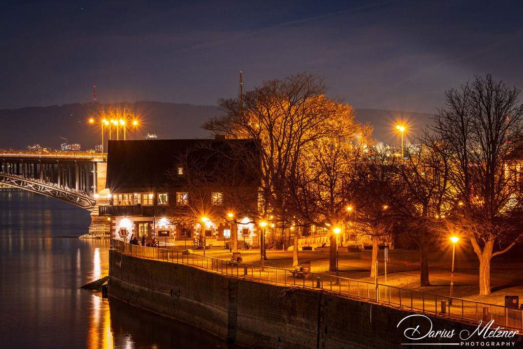 Das Rheinufer von Mainz-Kastel | Das Rheinufer von Mainz-Kastel