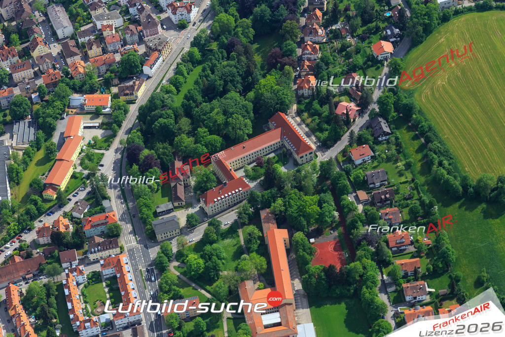 Die Luftaufnahme Thingers - Kempten Allgäu wurde vom UL-Flugzeug (keine Drohne) aus fotografiert.Hohe Druck- Auflösung-die Geschenkidee!
