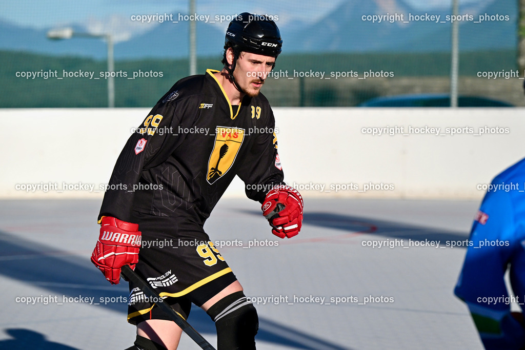VAS Ballhockey Villach vs. ASKÖ Villach Ballhockey | #99 Alagic Adis VAS Ballhockey Villach, VAS Ballhockey Villach vs. ASKÖ Villach Ballhockey , VAS Ballhockey Villach vs. ASKÖ Villach Ballhockey  am 13.05.2026 in Villach (Alpen Arena ), Austria, (Photo by Bernd Stefan)