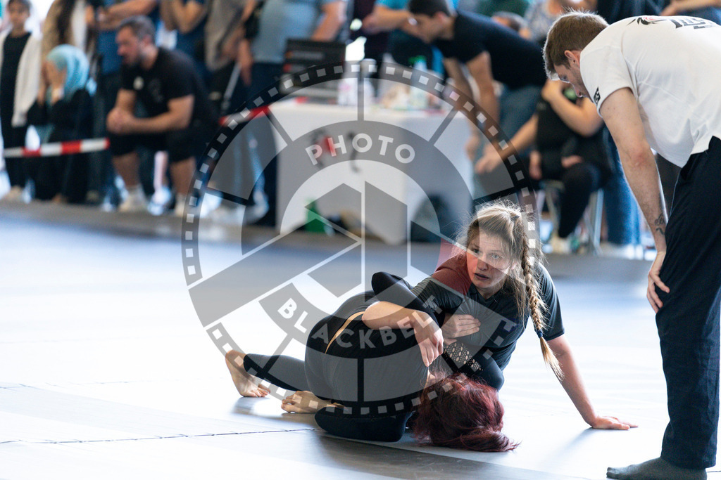 20240608PBB03552 | Fighters compete during the ILLCS VII summer edition luta livre competition in Hannover, Germany, on June 8, 2024.
