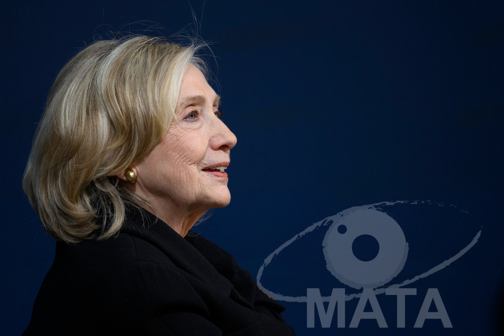 _DWA3881 | Die US-Politikerin Hillary Clinton auf der Veranstaltung Bridging Scholarship and Statecraft im Rahmen der Münchner Sicherheitskonferenz 2026. München, 13.02.2026 Bayern Deutschland  - Realisiert mit Pictrs.com