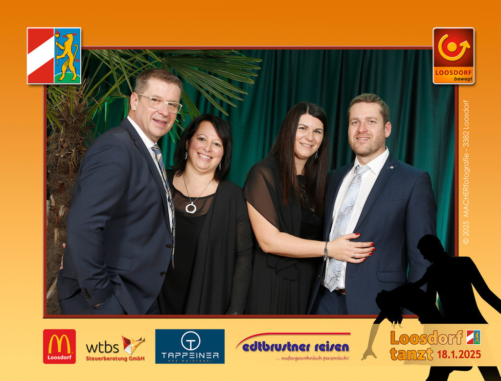 LoosdorfTanzt25_9003 | Ballfotografie - Loosdorf tanzt am 18.01.2025 in der Losensteinhalle LOOSDORF. Vielen Dank den Sponsoren:Edtbrustner Reisen /wtbs Steuerberatung /Autohaus Tappeiner/McDonalds Loosdorf