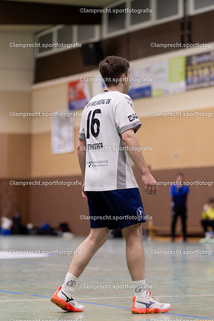 Handball I Herren I Saison 2025-2026 I SHSE Manfred-Frank-Pokal I Viertelfinale I HSG Kalkberg 06 II - HSG Kalkberg 06 040 | Tom Rathgeber (16, HSG Kalkberg 06 II) - Realisiert mit Pictrs.com