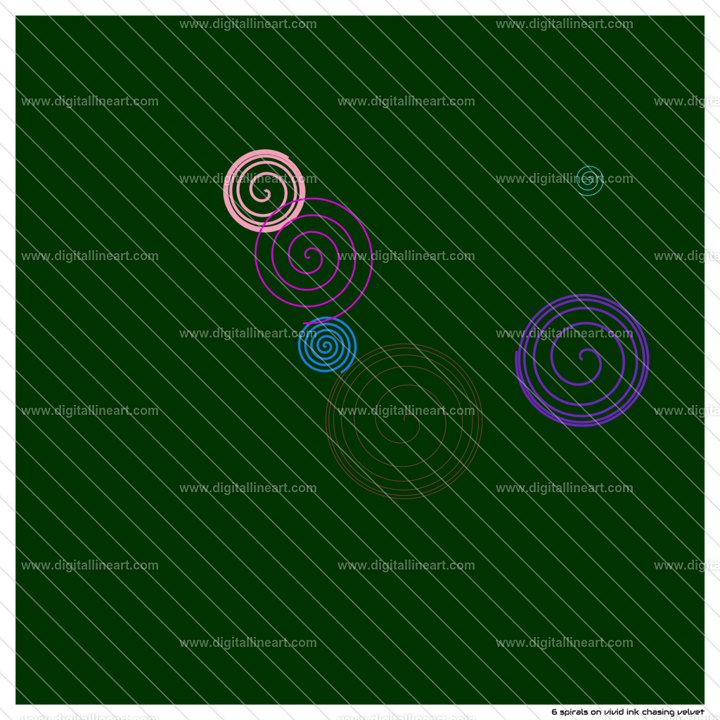 6-spirals-vivid-ink-chasing-velvet | digitallineart - Realisiert mit Pictrs.com