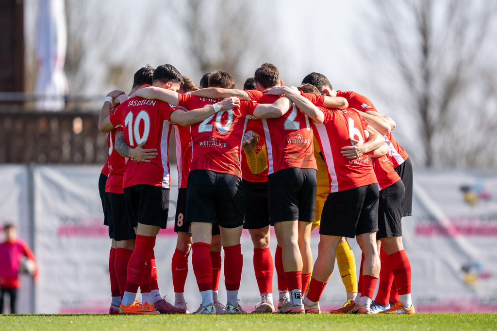 SG Sonnenhof Großaspach vs. KSV Hessen Kassel, Fussball, Regionalliga Südwest, 23. Spieltag, Saison 2025/2026, 07.03.2026 | SG Sonnenhof Großaspach vor dem Spiel,SG Sonnenhof Großaspach vs. KSV Hessen Kassel, Fussball, Regionalliga Südwest, 23. Spieltag, Saison 2025/2026, 07.03.2026Foto: photosbyphips/Philip Ziegler